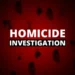 Homicide investigation graphic with fingerprints for Jacmel man shot dead case