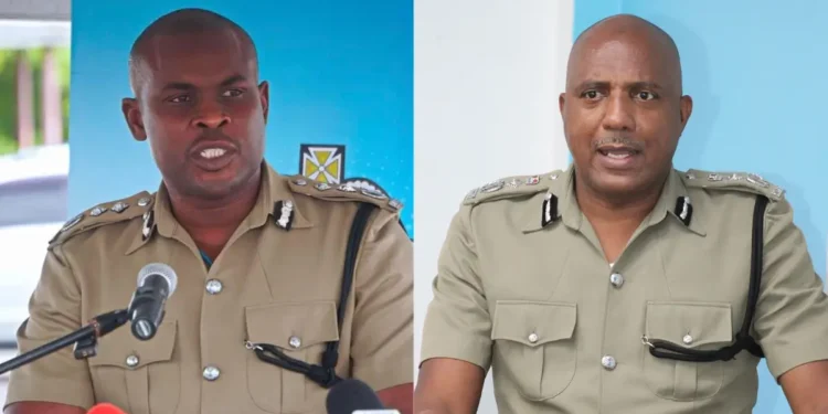 Senior St Lucia officer and Commissioner Verne Garde pictured amid sexual misconduct probe into senior St Lucia cop.