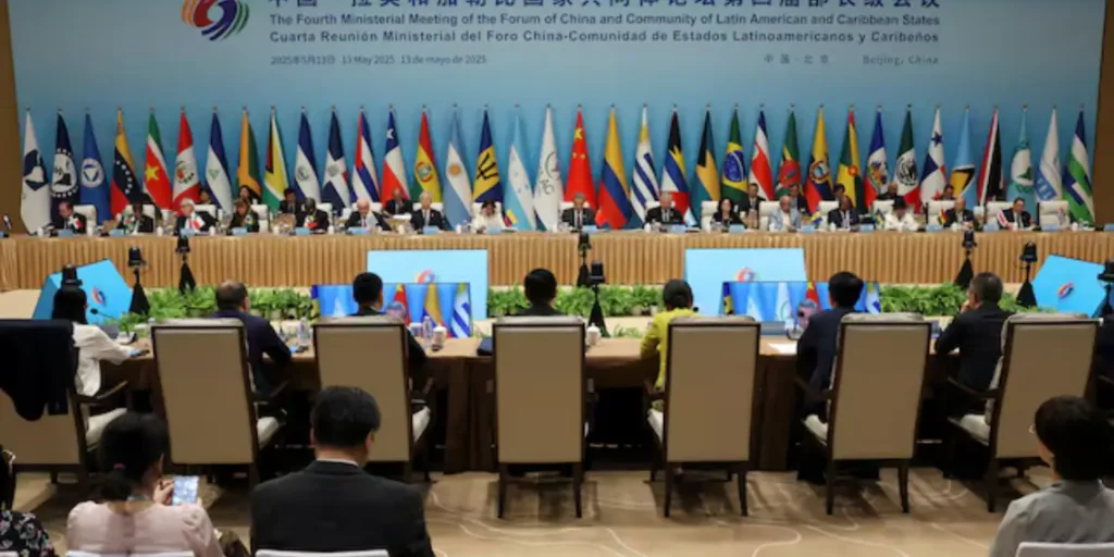 China Courts Taiwan Allies as St Lucia Engages in Diplomatic Dance at Beijing Forum China-CELAC Forum 2025 in Beijing as China courts Taiwan allies, with regional leaders and flags on display