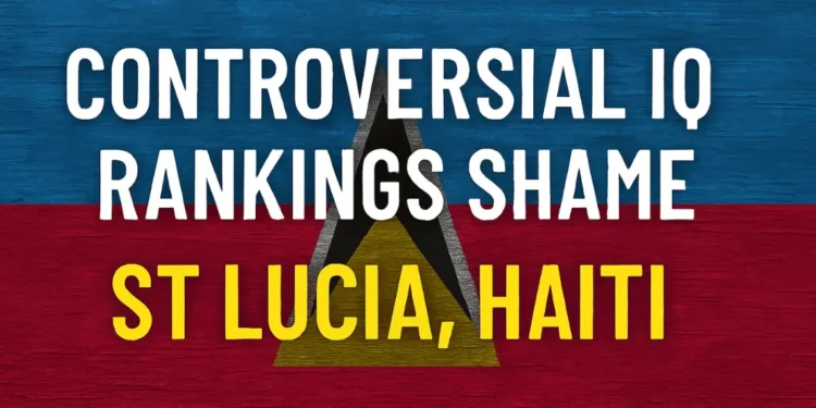 Controversial IQ Rankings Shame St Lucia, Haiti headline graphic