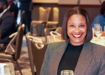 Teri Helenese at the CMEx Leadership Awards 2024 in D.C., highlighting her role in Virgin Islands colonial injustice advocacy.