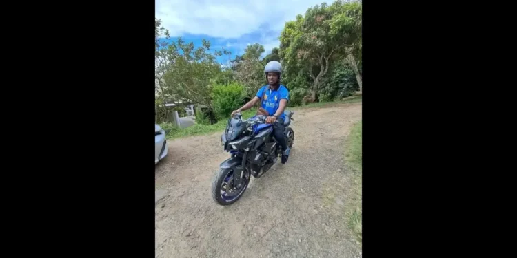 Choiseul Fatal Accident Victim Identified as Daniel Auguste on motorcycle