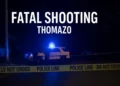 Police at crime scene after man shot dead in Thomazo Dennery