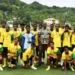 Saint Lucia Sports Academy U-16 football team celebrates 2025 championship win