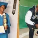 Gun violence claims two more lives in St Lucia: image shows Jhanick Jn Phillip in graduation gown and the 21-year-old victim from Dennery.