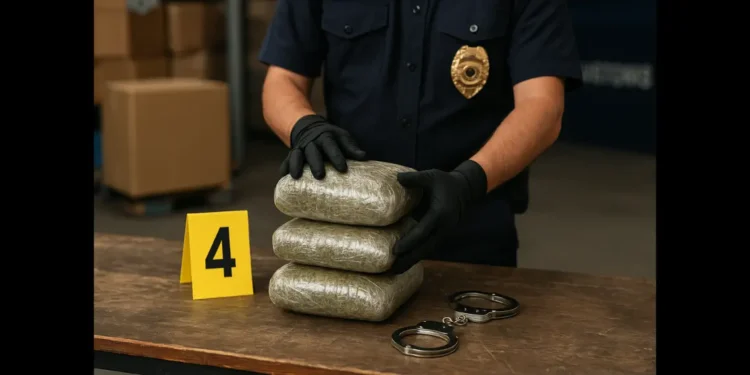 Stock image representing St Lucia drug bust and cannabis seizure