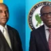 Peter Chiquot and Prime Minister Philip J Pierre pictured side by side, as Chiquot debunks Philip J Pierre in the St Lucia Police K9 controversy.