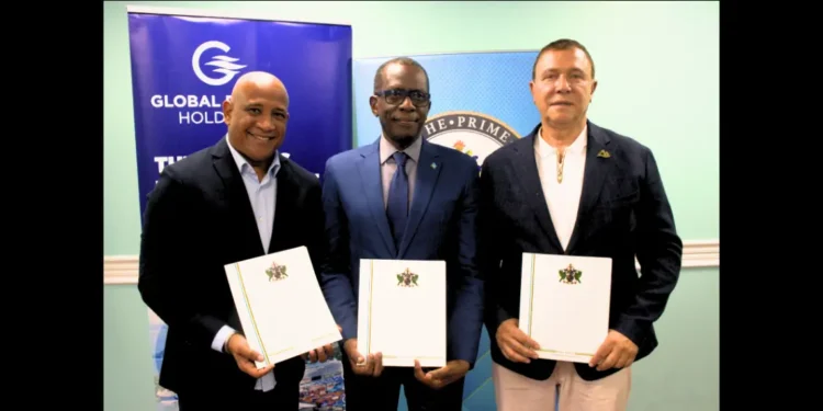 GPH St Lucia Saga with Philip J Pierre, Ernest Hilaire and Mehmet Kutman signing Global Ports Holding deal despite Cabinet rejection