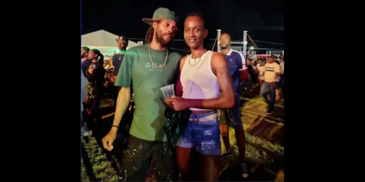 Photo of Chris Lionel with fiancée at a public event, second Marchand shooting victim dies after July attack.