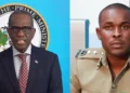 Philip J. Pierre and Ronald Phillip pictured amid SLP and the RSLPF cover-up controversy in Saint Lucia