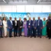 Part of the St Lucia Japan trip delegation posing in Osaka, with government officials and agency heads criticized for taxpayer-funded spending.