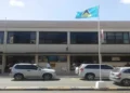 Front view of the General Post Office in Castries, St Lucia, linked to St Lucia Post Office drug bust case