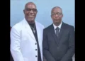 Richard Frederick and Dax Norville pictured together amid St Lucia visa fraud scandal review