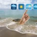 St Lucia weather forecast showing hazy skies and tropical wave conditions over the island coastline