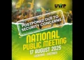 UWP postpones national public meeting in Castries due to security concerns as St Lucia crime crisis deepens.