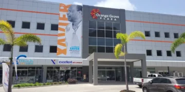 Orange Grove Plaza in Gros Islet, the proposed site for the ECSC headquarters relocation in St Lucia