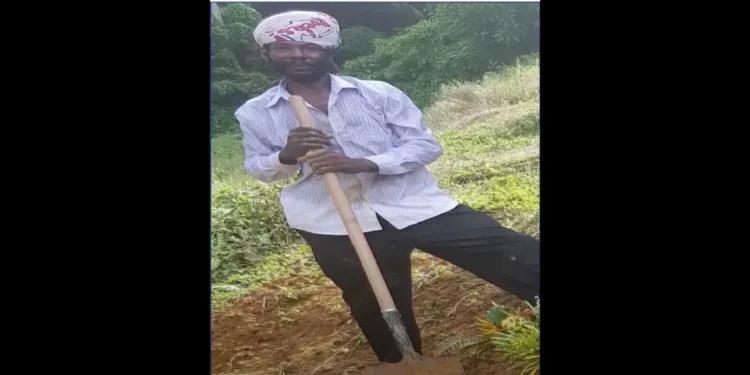 Gregory Felix, victim of the Bexon shooting, photographed as a farmer before his death.