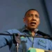 Prime Minister Andrew Holness speaks during the Jamaica Labour Party election campaign as Jamaicans vote in tight election 2025.