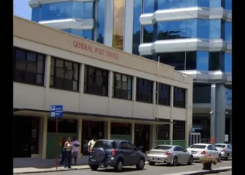 General Post Office in Castries, site of the seamoss parcel drug bust St Lucia where 3.44kg of cocaine was seized
