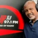 Tony Paul at Rev-Up SLU 97.1 FM studio, veteran St Lucia broadcaster
