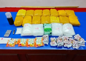 Stock image illustrating the report Customs and police seize synthetic drugs, showing sealed packets representing synthetic narcotics seized in St Lucia.