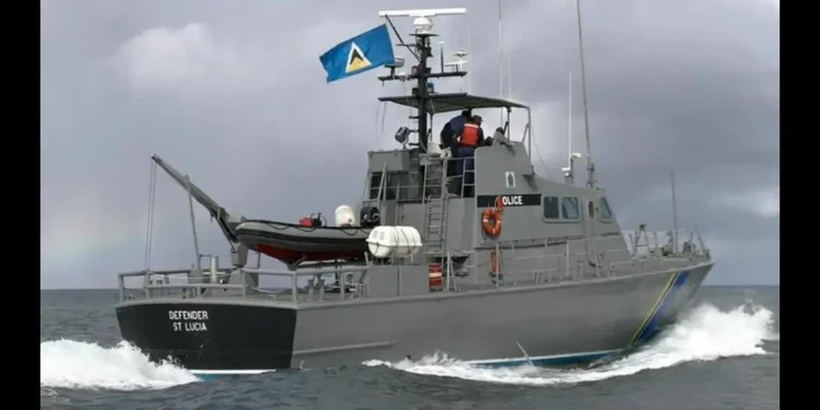 St Lucia marine police recover stolen boat parts during patrol operations