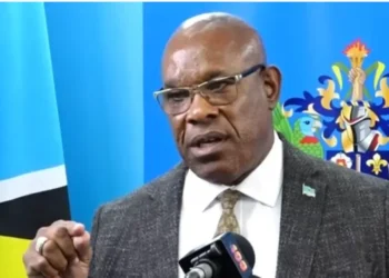 Castries Central MP Richard Frederick pictured in a public setting amid reports that Richard Frederick denied U.S. visa following a U.S. Embassy appointment in Barbados