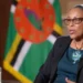 Dominica president faces backlash as Sylvanie Burton speaks during a televised interview on US policy and Caribbean affairs