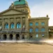 Switzerland freezes Maduro linked assets as the Swiss Federal Parliament building stands in Bern following government action