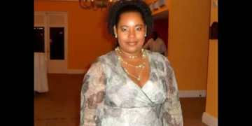 St Lucia journalist Lissa Joseph dies, pictured at a formal public event in Castries