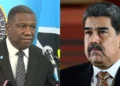 Composite image showing Alva Baptiste and Nicolás Maduro amid St Lucia foreign policy fallout.