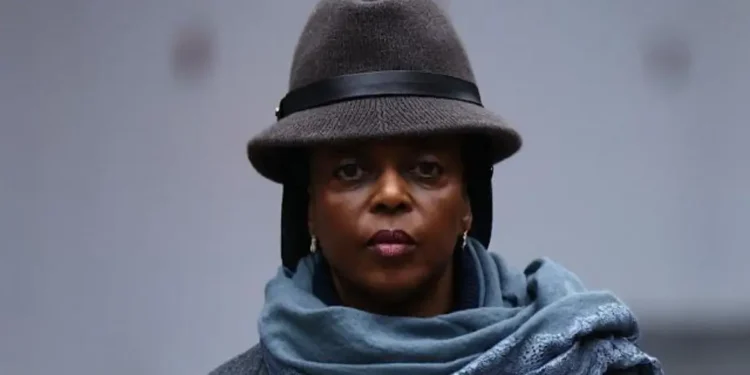 Former Nigerian oil minister Diezani Alison-Madueke during ex-Nigeria oil minister UK bribery trial in London