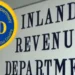 Inland Revenue offices close as Inland Revenue Department St Lucia signage is seen inside a Castries office