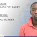 Police photo release of Javier Cleveland Bailey, a Jamaican national charged with capital murder