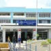 Exterior of Queen Elizabeth Hospital in Barbados where operating theatres were closed due to safety concerns