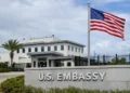 US Embassy Bridgetown building in Barbados as Cuban medical program faces scrutiny