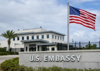 US Embassy Bridgetown building in Barbados as Cuban medical program faces scrutiny