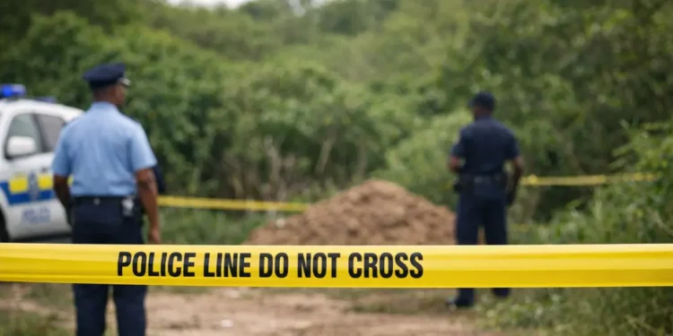 Vieux Fort shallow grave victim identified as police secure investigation area