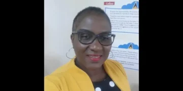 Zenith Edward dies on New Year’s Eve, pictured in a classroom where she served as a respected educator and literacy coach in St Lucia.