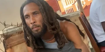 Dennery motorcycle accident victim Arniel Emmanuel, 41, pictured in Dennery.