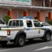 Police vehicle in Castries connected to the Man Charged in Castries Stabbing Death case