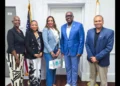 Caribbean Tourism Organization delegation meets with U.S. Virgin Islands officials at Government House in St. Croix ahead of the 54th annual AgriFest.