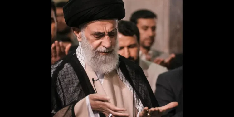 Ayatollah Ali Khamenei before President Trump claimed Supreme Leader Ayatollah Ali Khamenei Killed.