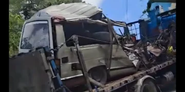 Wreckage from Banse La Grace crash in Laborie where three are feared dead