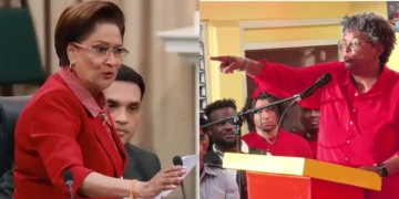 Persad-Bissessar denies UNC backing as she and Mia Mottley appear in separate public engagements