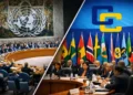 Featured image showing the UN Security Council and CARICOM leaders for “Have the UN and CARICOM Become Irrelevant.