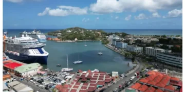 Port Castries cruise port where the SLASPA $125.5M Loan will fund Berth 4 reconstruction