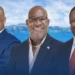 Ernest Hilaire, Richard Frederick and Alva Baptiste in a composite image tied to the St Lucia ministers’ silence story