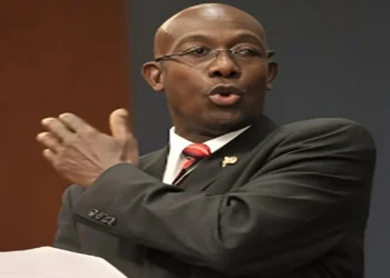 Keith Rowley speaking during a public appearance after Keith Rowley’s latest remarks drew renewed attention in Trinidad and Tobago