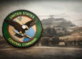 U.S. Central Command emblem displayed after report that 3 U.S. Troops Killed in Operation Epic Fury